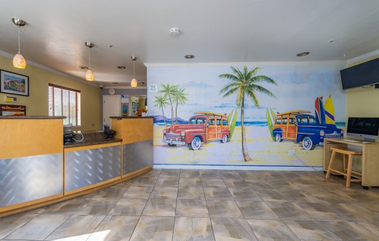 Welcome To The Ocean Pacific Lodge - Front Desk